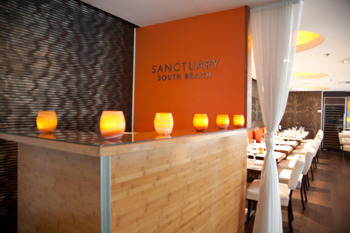 Sanctuary South Beach Miami Beach Restaurant photo